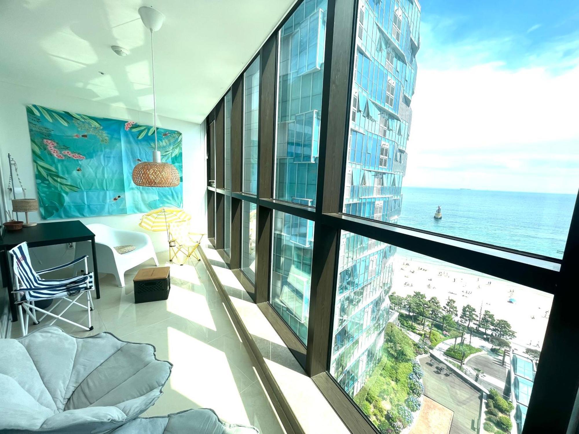 Апартаменти Haeundae Luxury House Пусан Екстер'єр фото